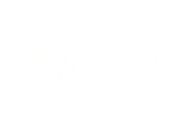 A logo for avalogix, a mobile marketing company, specializing in Landing Page and KW Realty Case Study solutions.