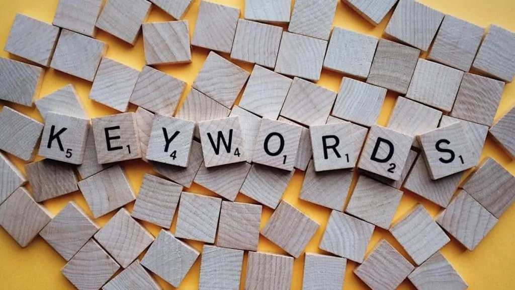 Types of keywords