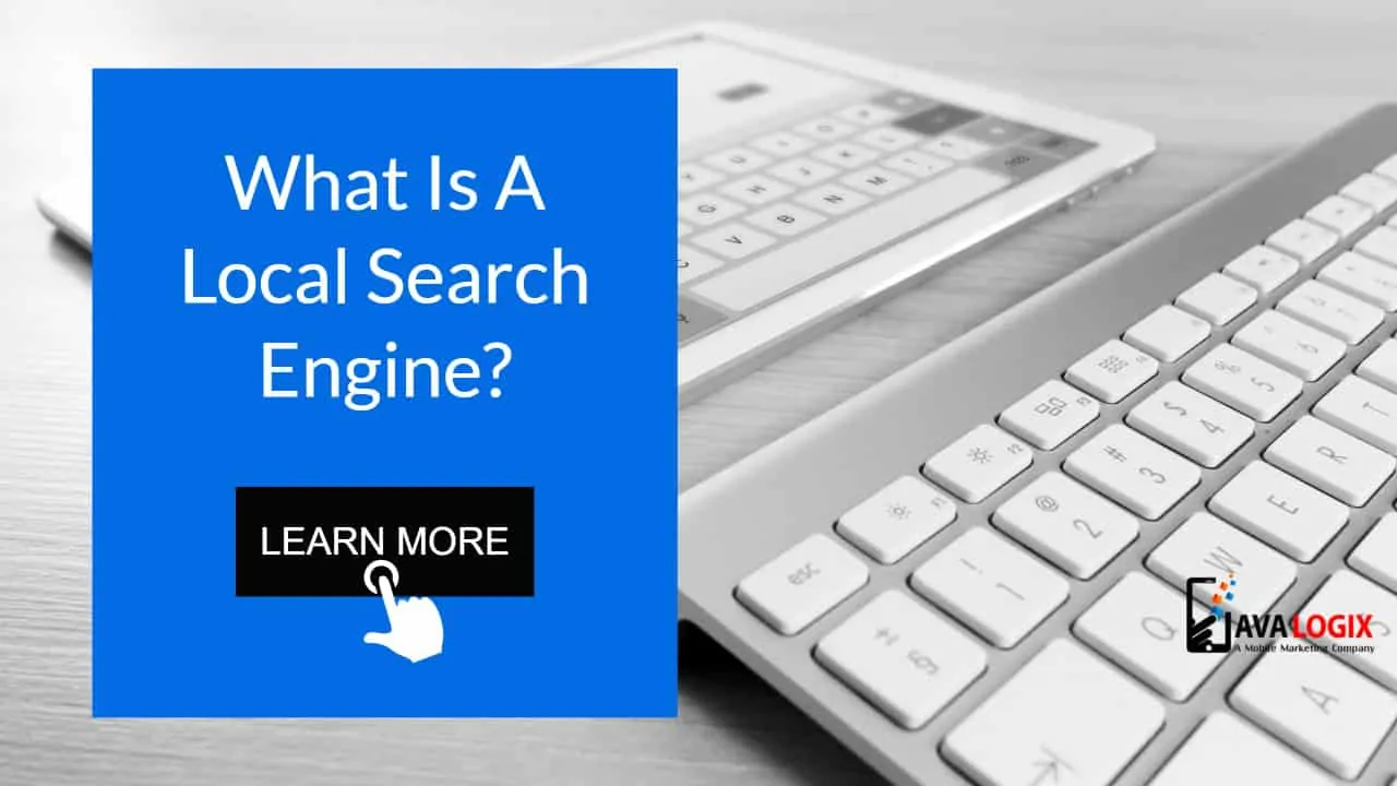 What is a local search engine?