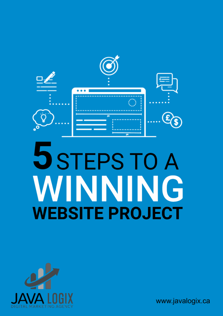 5 steps to a winning Landing Page project.