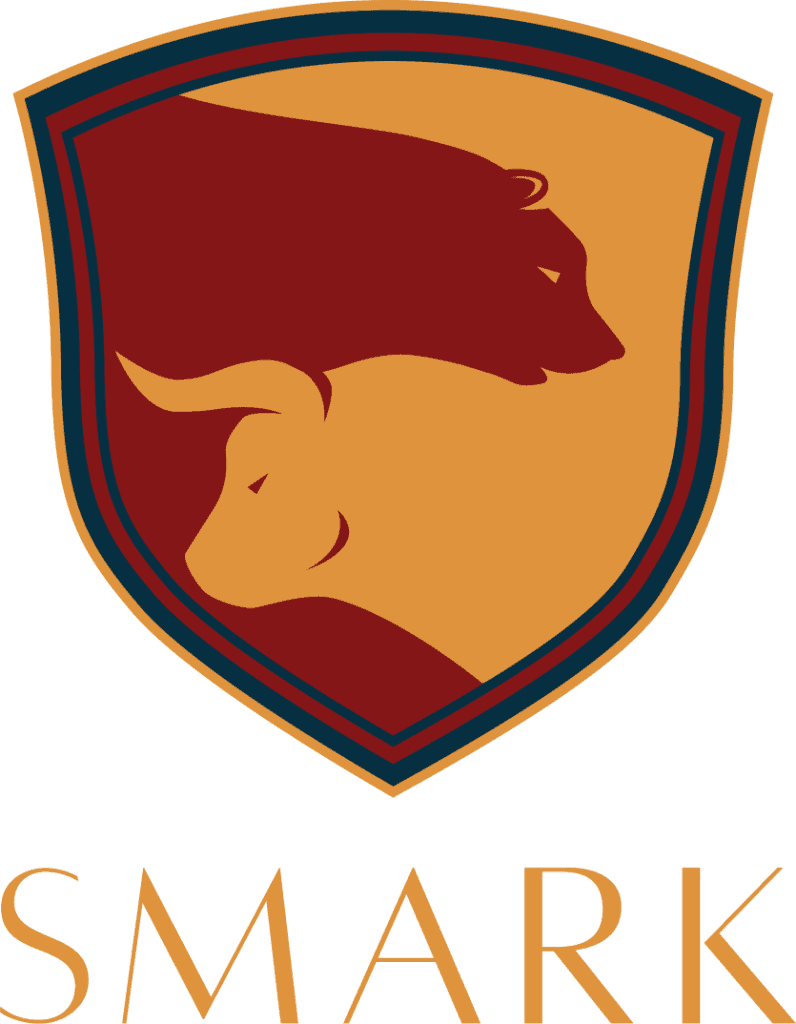 Smark logo with shield
