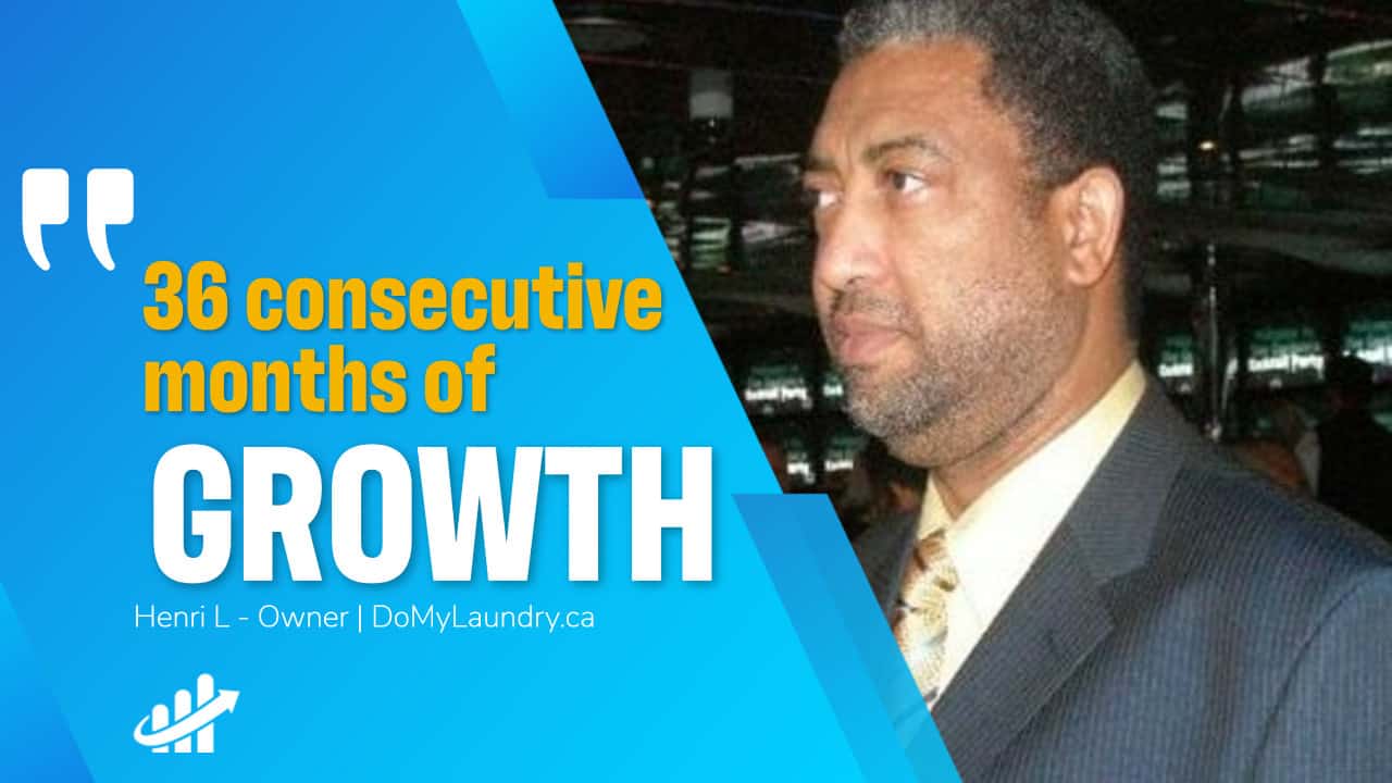 A man in a suit and tie representing a #1 Digital Marketing Agency with 36 consecutive months of growth.