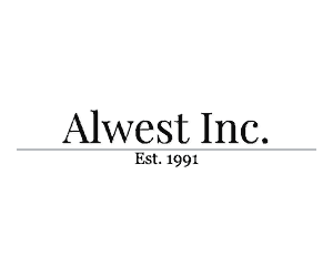 Alwest Inc logo.