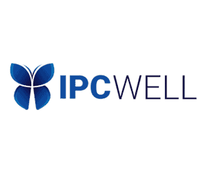 The IPCWell logo represents the brand identity of ipc well.