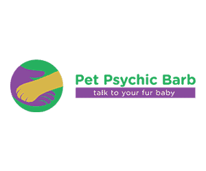 Pet Psychic Barb communicates with your furry friends, making bath time a breeze.