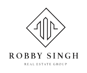 Robby Singh Real Estate Group, with A Lady's Touch logo.