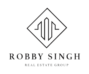 Robby Singh Real Estate Group, with A Lady's Touch logo.