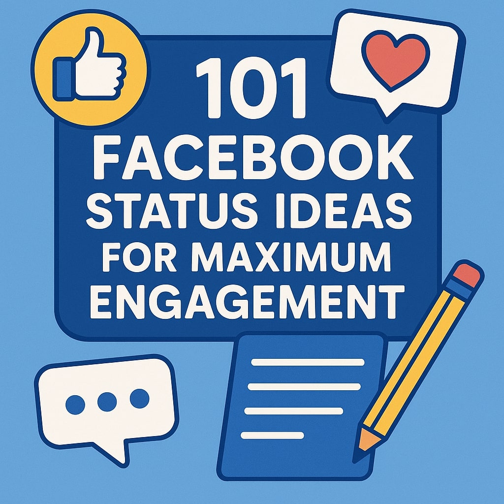 101 Best Facebook Status Ideas to Boost Engagement and Reach facebook status