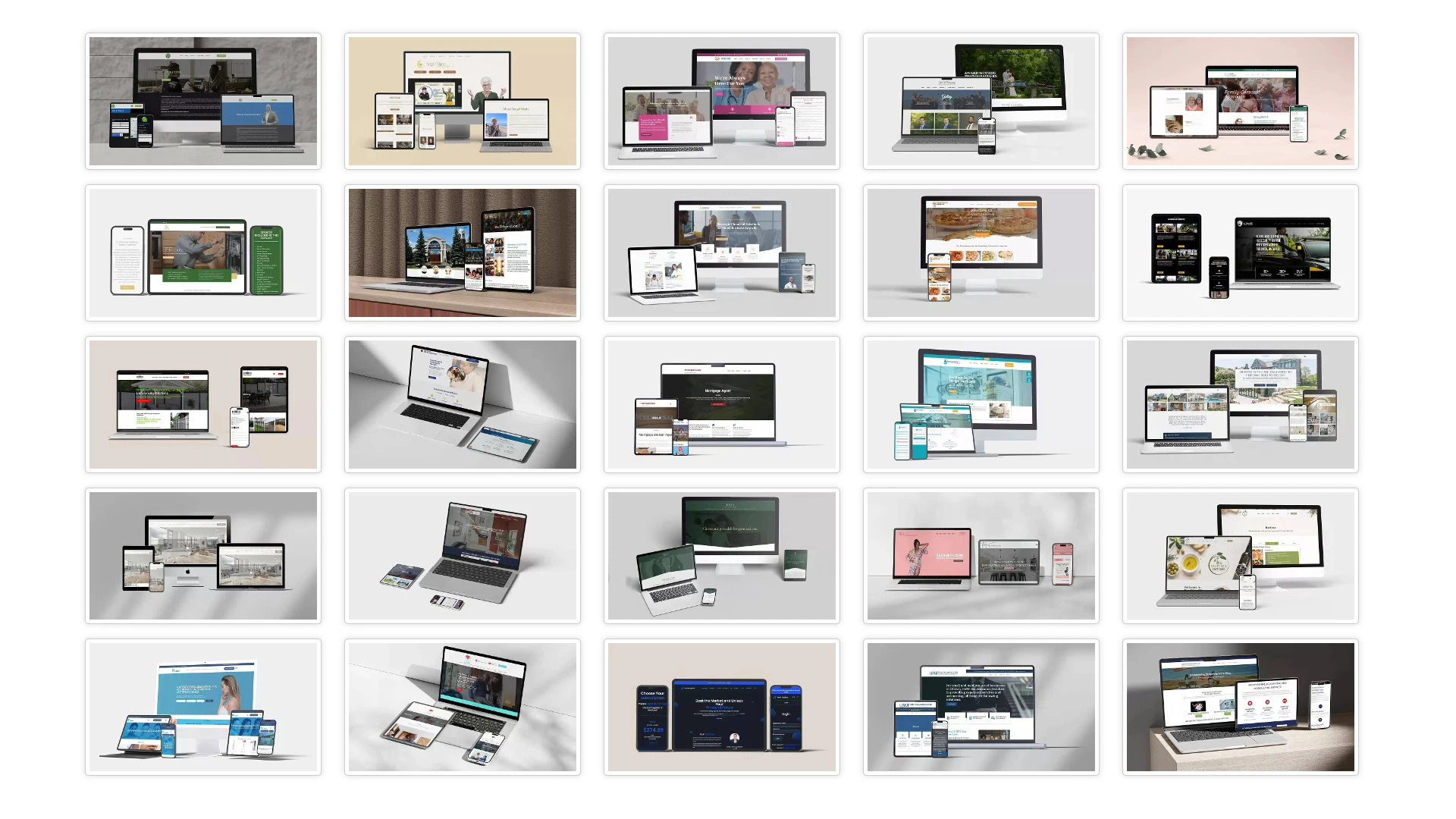 JavaLogix Website Design Portfolio