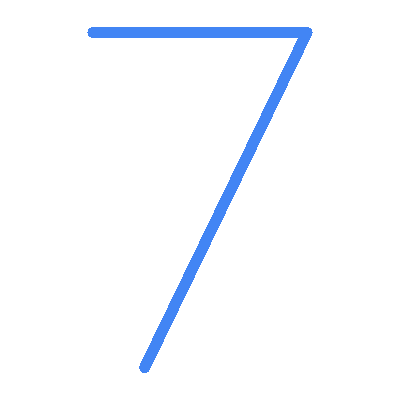 A solid blue square with a subtle diagonal gradient from the bottom left to the top right, reminiscent of the sleek design often seen in wordpress speed optimization service branding.