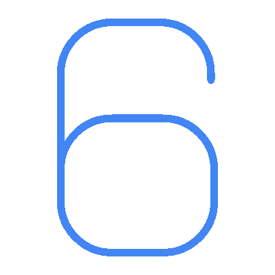 A simple solid blue rectangle on a black background, perfect for illustrating clarity or promoting services like WordPress speed optimization service.