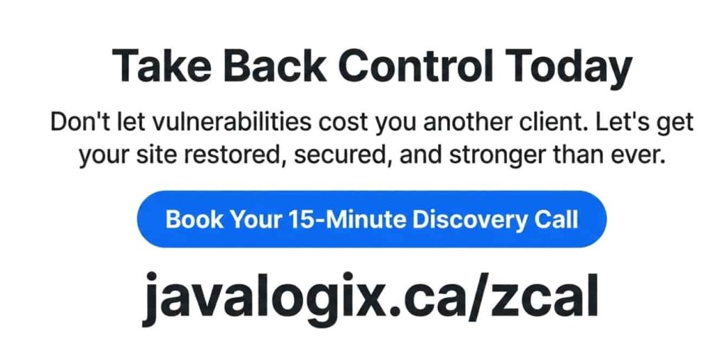 WordPress Malware Removal: How to Detect, Clean, and Secure Your Website contact javalogix