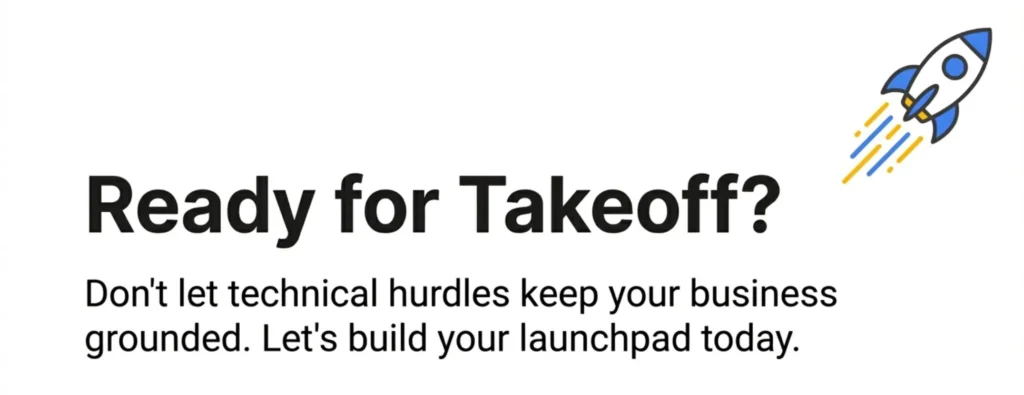 From Idea to Industry Leader: Launch Your Digital Presence Business launchpad for overcoming challenges.