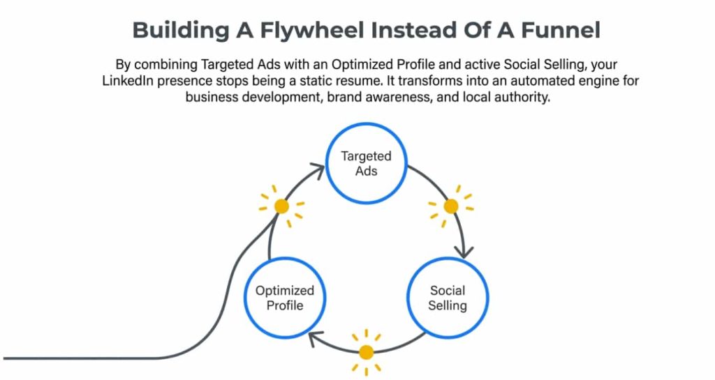 How to Choose the Right LinkedIn Marketing Services for Your Business linkedin flywheel