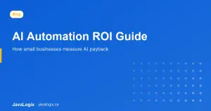 Lead Magnet | Pay Per Click AI automation ROI calculation guide graphic